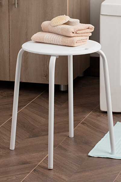 Prima Nova Tabure Demir Beyaz