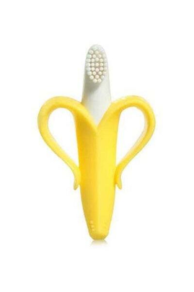 HALAMODO Bendable Soft Silicone Aiybao Infant Training Toothbrush and Teether for Kids