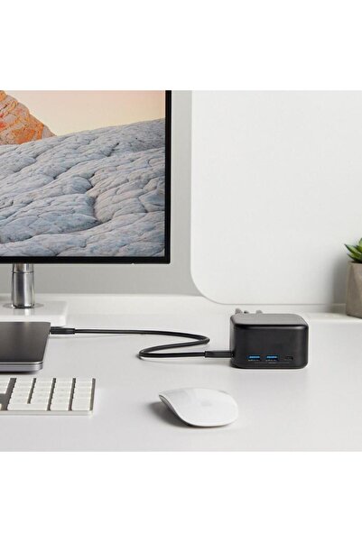 Belkin Docking Station Belkin Connect USB-C 6-in-1 Core INC018vfBK, GaN 130 W, HDMi 4K@60Hz