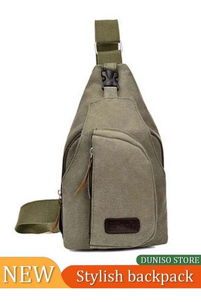 Generic Tactical Shoulder Sling Bag Small Outdoor Chest Pack Backpack for Men Traveling, Trekking, Camping,