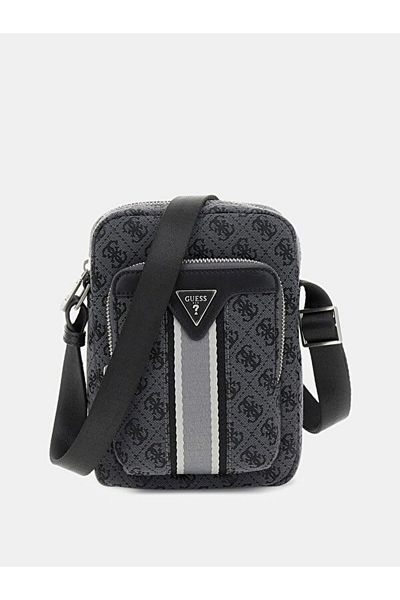 Guess Milano Xbody W Front Pocket Men's Gray Shoulder Bag Hmmıstp5163-Cbl