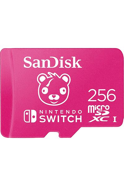 SanDisk 256GB Nintendo MicroSD Card Fortnite - Nintendo Switch