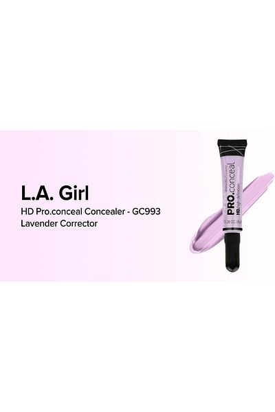 L.A. Girl Pro Conceal HD Concealer, Lavender, 0.28 Ounce