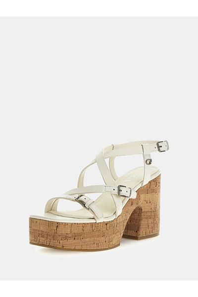 Guess Women's Corke Leather Sandals