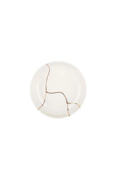 Porland Spirits Gold Gilded Bowl 17cm Set of 6