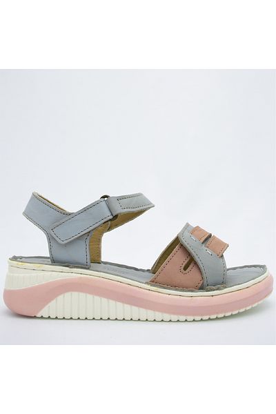 CONSUELO Sandale ortopedice din piele cu velcro 10222