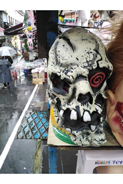 MuditaToys Korkunç Maske, Korku Maskesi, Halloween Horror Mask Evil, Cadılar ...