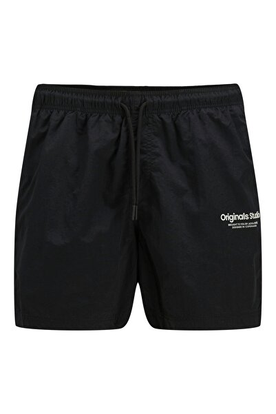 Jack & Jones Jack Jones Jpstnaxos Jjswım Shorts Vesterbro Sn Erkek Siyah Şort 12273986-02