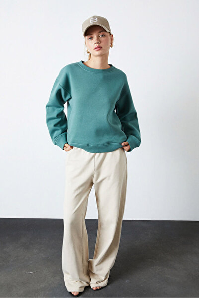 Beyyoglu Yıkamalı Palazzo Jogging Pantolon