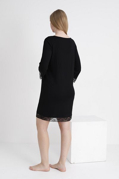 Miss Dünya Lissa Lace Detailed V-Neck Maternity Nightgown
