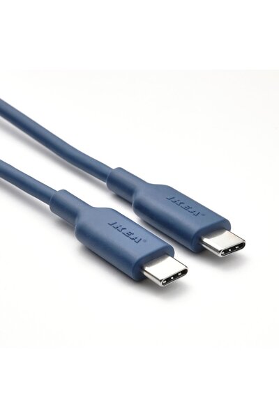 IKEA SITTBRUNN USB-C to USB-C, blue, 1 m