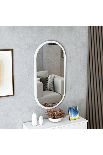 Home Pink Mirror Misty Duvar Aynası Dresuar Aynası