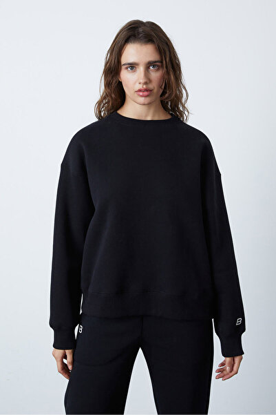Beyyoglu Oversize Kısa Sweatshirt