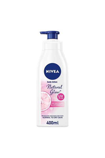NIVEA Even Tone Body Lotion, Natural Glow Complex & Vitamin C, UV Protection, Skin, 400ml 🚀