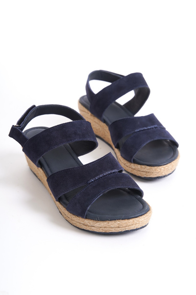 Elile Shoes Hakiki Deri 33-34-35 Den 41-42-43-44-45 Numaraya Dolgu Topuk Espa...