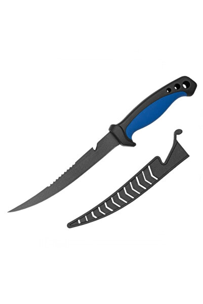 Depox Filetovací nůž Comfort Fishing, 28 cm, modrý