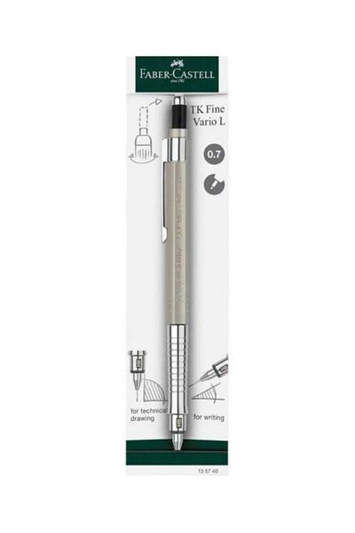 Faber Castell Tk Fine Vario Lux 0.7 Champagne Gold Adjustable Tip Mechanical Pencil