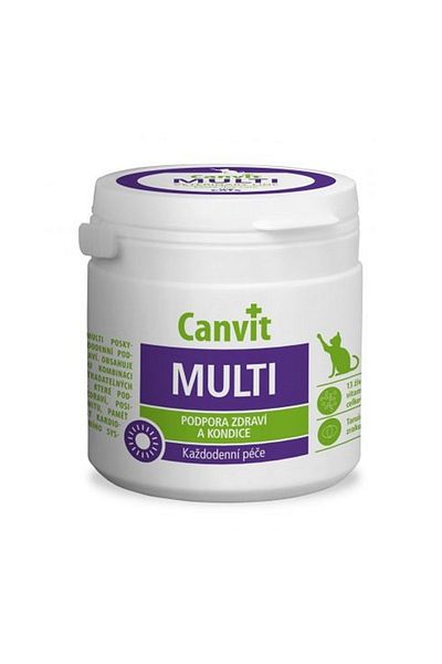 Canvit فيتامينات متعددة للعناية اليومية بالقطط، عبوة من قطعتين، 100 غرام