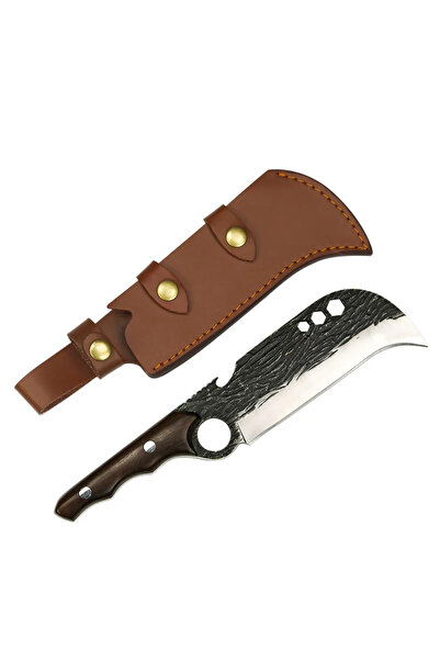 Depox Ručně vyráběný japonský nůž IdeallStore, čepel ve tvaru drápu, 27 cm, h...
