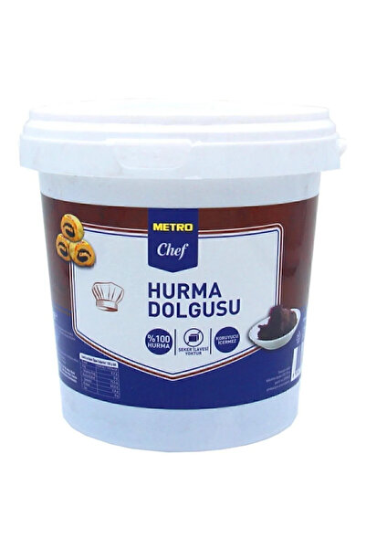 Metro Chef Hurma Dolgusu 1 KG x 18 Adet (Koli)