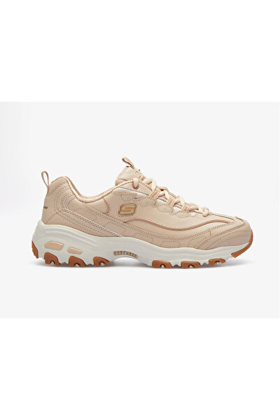 SKECHERS D'lites-Good Neutral Kadın Bej Sneakers 149807 Natural Kadın Sneaker