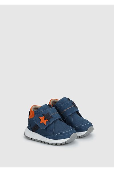 Kiddo Blue Leather Boy's Boots