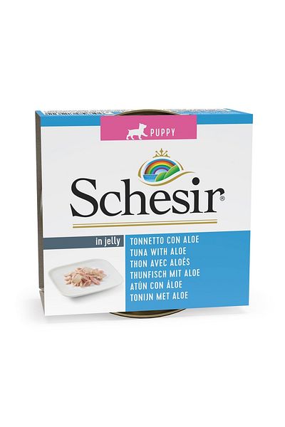 Schesir Baby Dog Condoms With Tuna And Aloe Vera 150g Pack Of 8