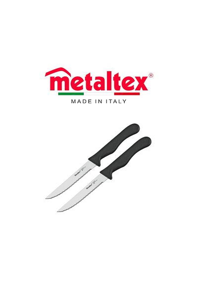 Metaltex Basic Set of 2 Steak Knives – 21cm