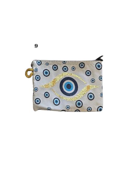GRANDSTORE Evil Eye Bead Dissolving Filler Knitting Zipper Asgili