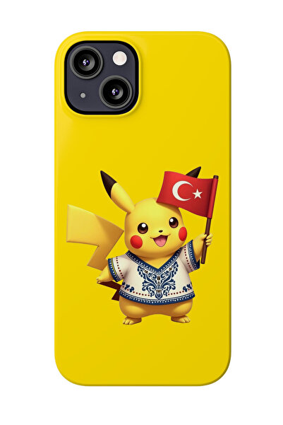 izzytech حافظة هاتف ممتازة مضادة للصدمات بنمط بيكاتشو متوافقة مع هاتف iPhone 16