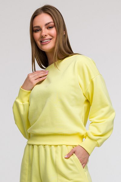 BEWEAR Hanorac cu decolteu tip plic
