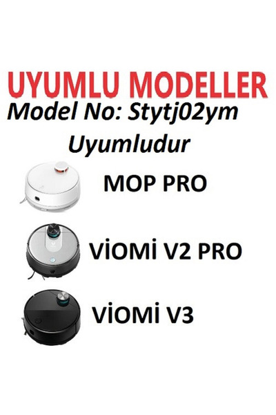 Xiaomi Mop Pro (STYJ02YM) Mop P Συμβατό με Mop P Mop-Viomi Se, Viomi V2 V2 Pro V3 Mop Mop- 2 τεμάχια