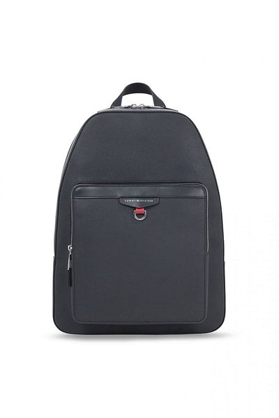Tommy Hilfiger Rucsac Tommy Hilfiger Structured Leather Backpack AM0AM11561