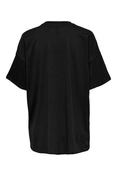 ONLY ONLMAY LIFE JRS Γυναικεία Μαύρη Μπλούζα Oversize - S/S 15261790
