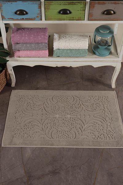 VAROL Подложка за кърпи за крака Gramaged Jacquard от 2 части
