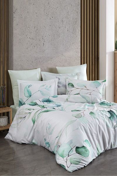 VAROL (Family You) Bamboo Satin Duvet Cover Set
