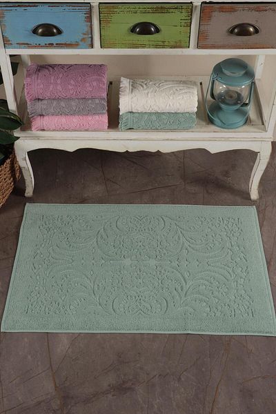 VAROL Πετσέτα ποδιών 2 τεμαχίων Gramaged Jacquard