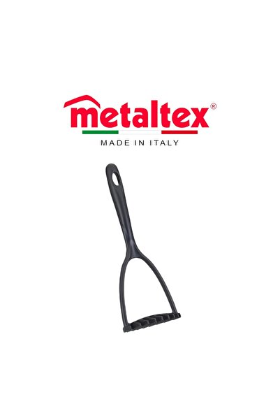 Metaltex هراسة بطاطس سريعة من النايلون مقاس 28 سم - أداة هرس آمنة ومقاومة للحرارة وغير لاصقة