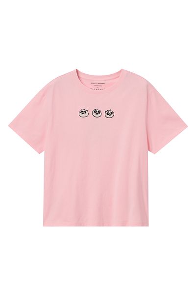 Giordano Women's Kung Fu Panda Cotton Jersey Print Tee