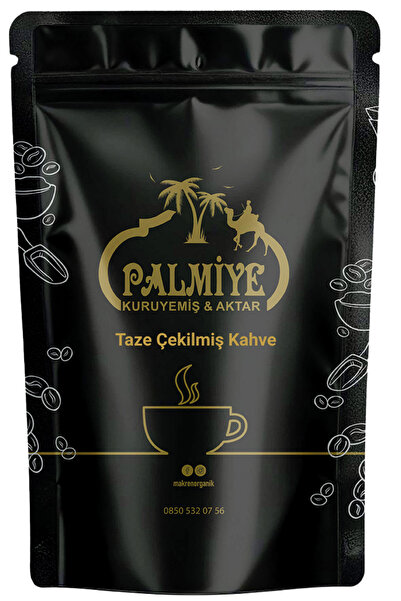 Palmiye Gurme Taze Çekilmiş Kahve 250 gr - %100 Arabica Çekirdek - Filtre & E...