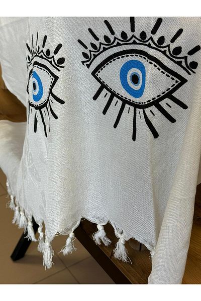 Loova Prosop de plajă cu model Peshtemal Eye
