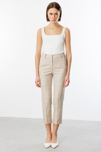 Ekol Plaid Short Leg Trousers