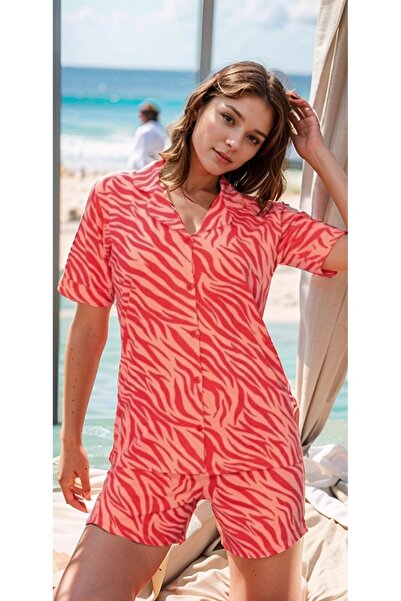 Loule Ženska crvena Sa deznom pidžama 2 dela LA.L01.I1.SS002