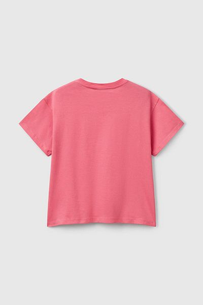 Benetton Girl's Bnt T-Shirt - Pink