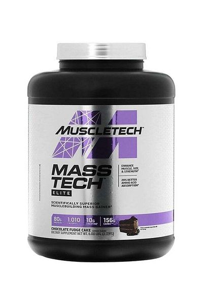 MUSCLETECH Mass Tech Elite Chocolate Fudge Cake 6lbs