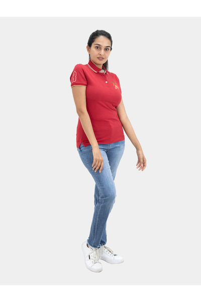 Giordano Women Lion Polo