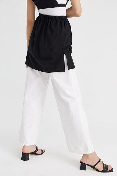 mirach Combed Cotton Skirt - Black 34-38