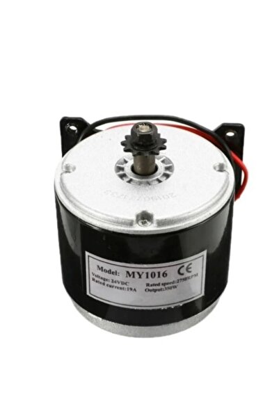 CANSINMOTORS 24V 350W Fırçalı DC Motor (MY1016)