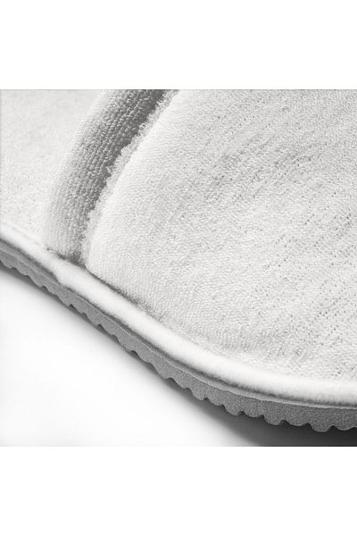 IKEA TÅSJÖN White Slippers L/XL by IKEA – Fits Size 40-43, EVA Sole, Recycled Fabric