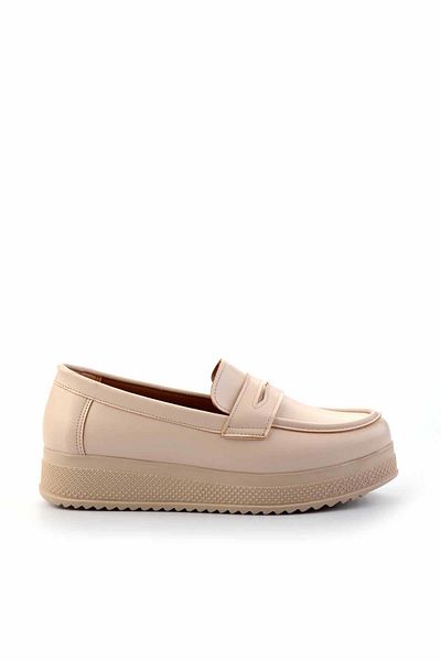 Bambi Beige Damen Loafer Schuhe K 01311777709